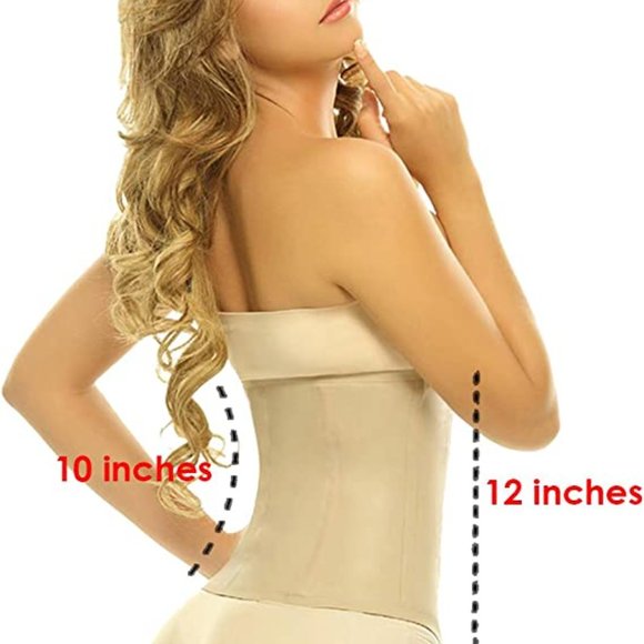 NWOT Sz M Lady Slim by Nuvofit Latex Waist Trainer - Picture 3 of 11